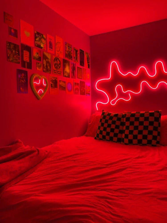 Red LED Neon Rope