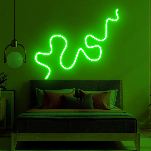 Green LED Neon Lights